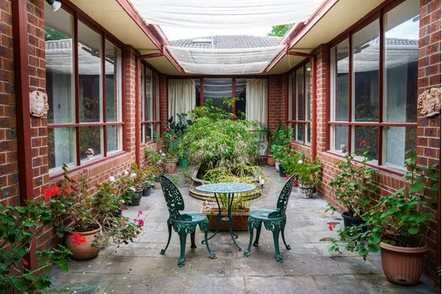 Delightful internal courtyard