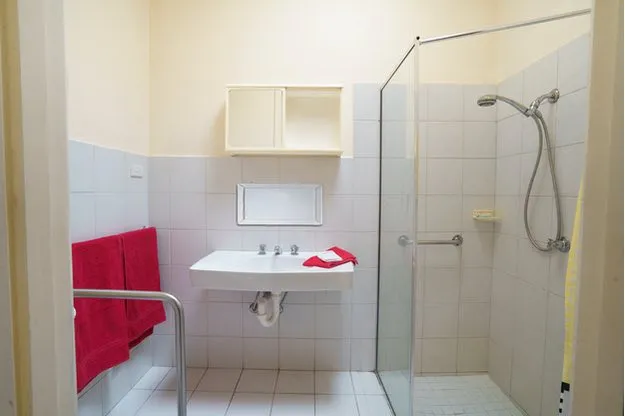 Private ensuite bathroom for each bedroom